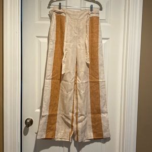 Anthropologie linen pants